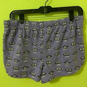 Despicable Me minion pj shorts!